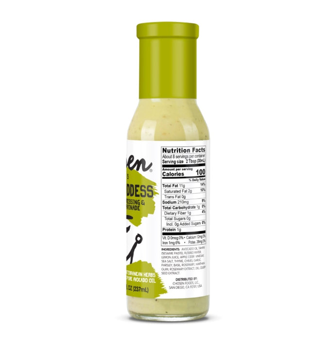 Chosen Foods® Garden Goddess (Avocado Oil) Dressing & Marinade - 237ml