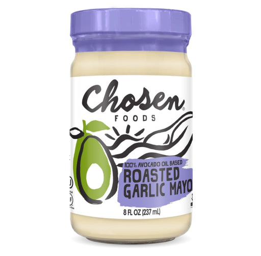 Chosen Foods® Roasted Garlic Mayo (100% Pure Avocado Oil) - 237ml